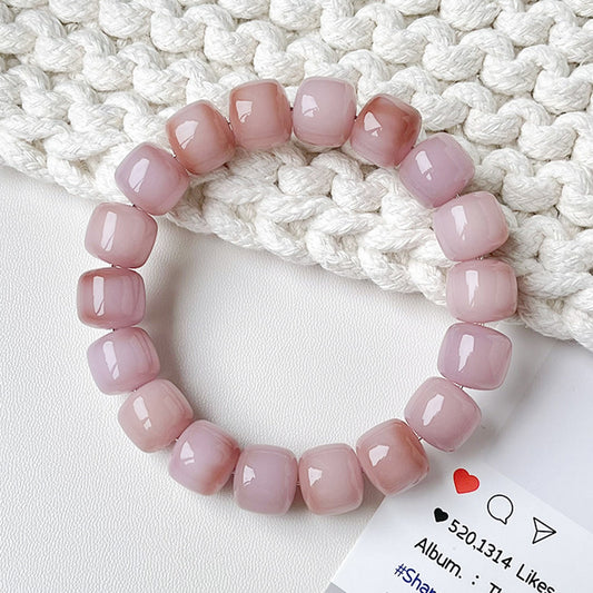 Bodhi Seed Bracelet in Dusty Purple